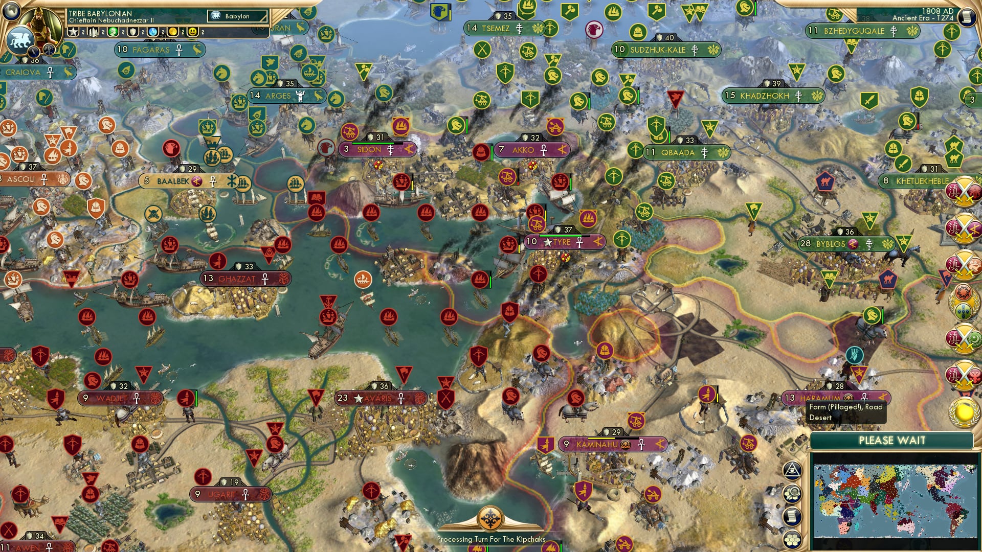 CBR In-Game Screenshot of It Took Alexander Six Months to Besiege the City