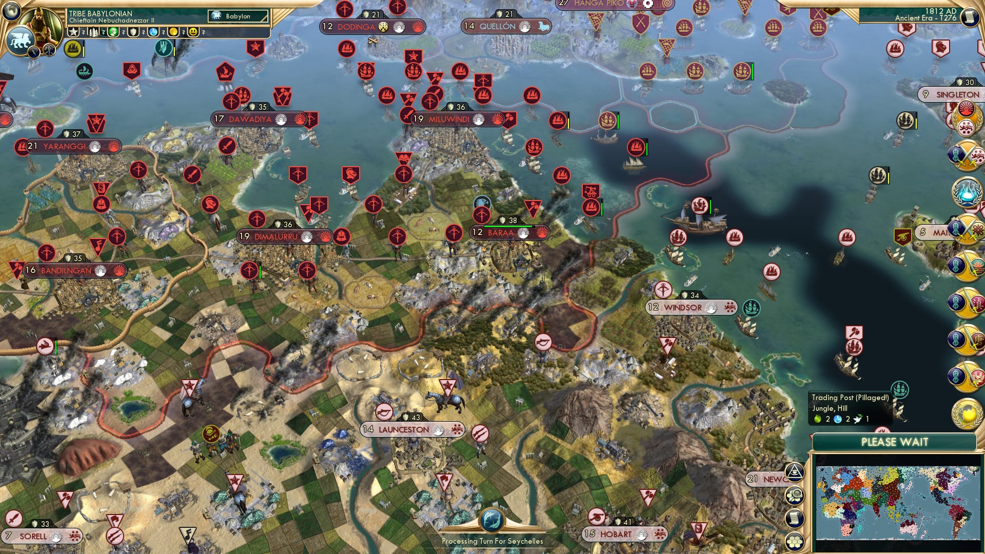 CBR In-Game Screenshot of Peace is Much More Precious Than a Piece of Land