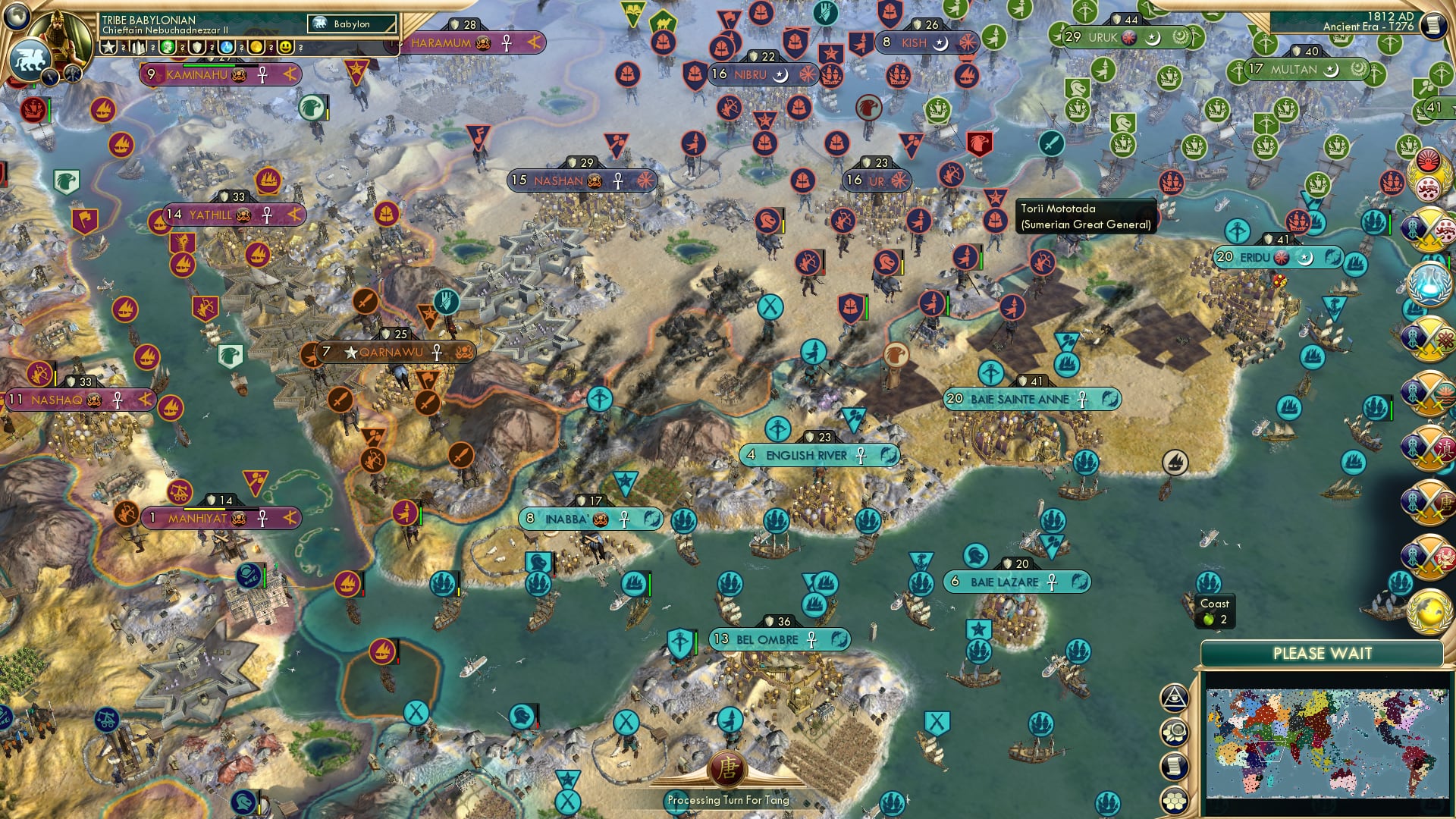 CBR In-Game Screenshot of 1,800 Against an Army of 40,000