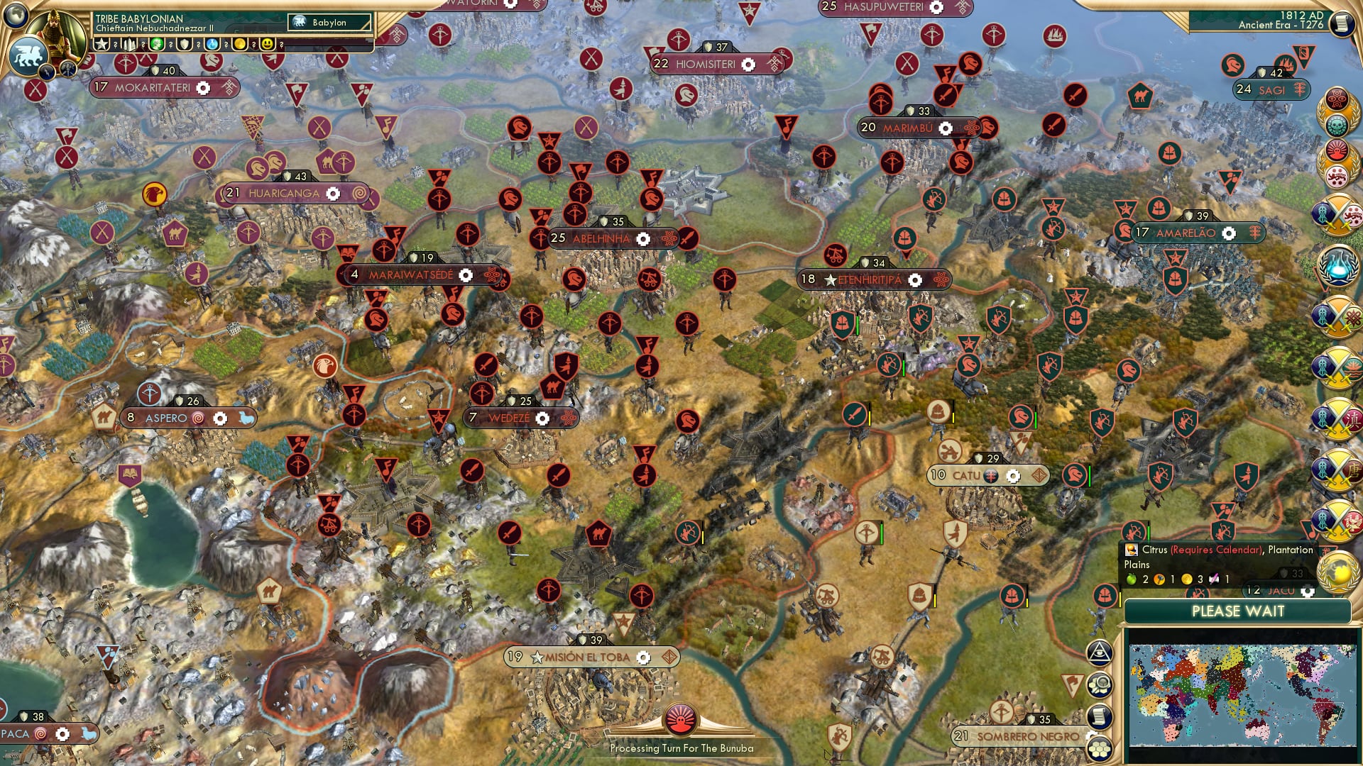 CBR In-Game Screenshot of They Researched Machinery on Turn 232