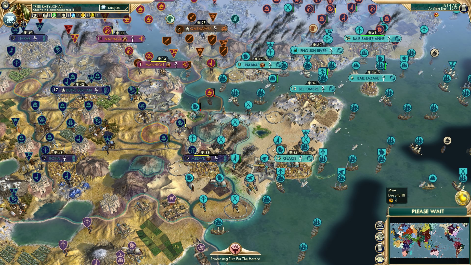 CBR In-Game Screenshot of The Changing of the Crown