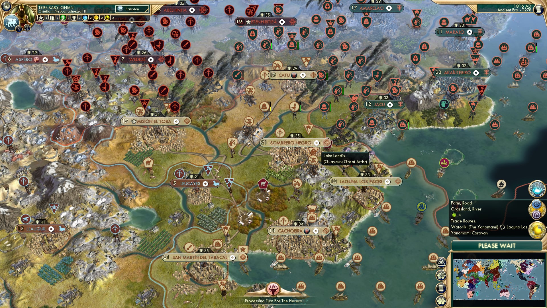 CBR In-Game Screenshot of National Lampoon’s Guaycuru Invasion