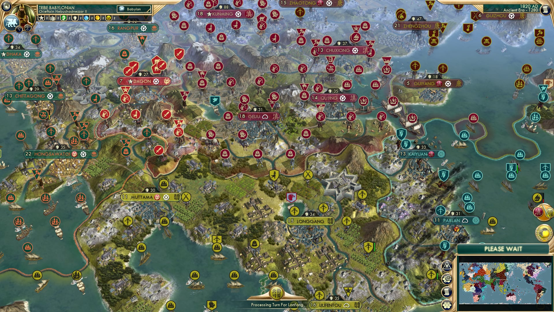 CBR In-Game Screenshot of Questionable Military Decisions