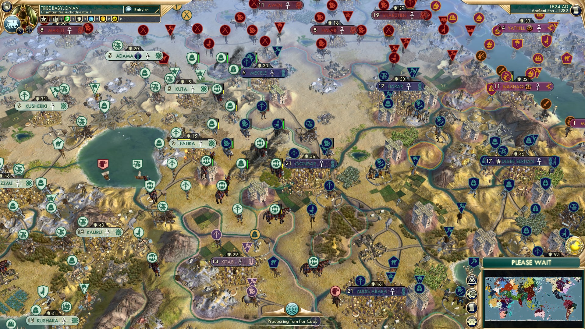 CBR In-Game Screenshot of Tears Falling Like Pearls Upon the Saharan Sands