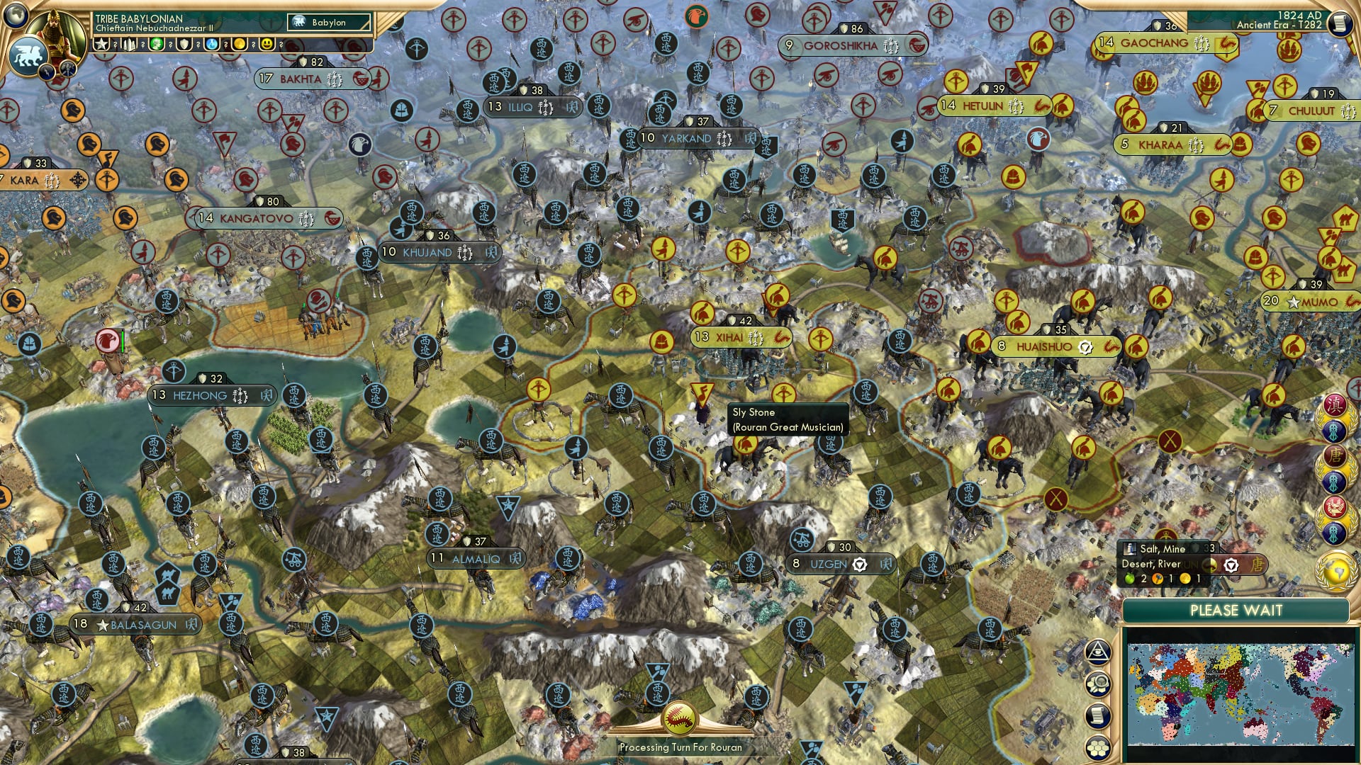 CBR In-Game Screenshot of Horsemen in the Gobi