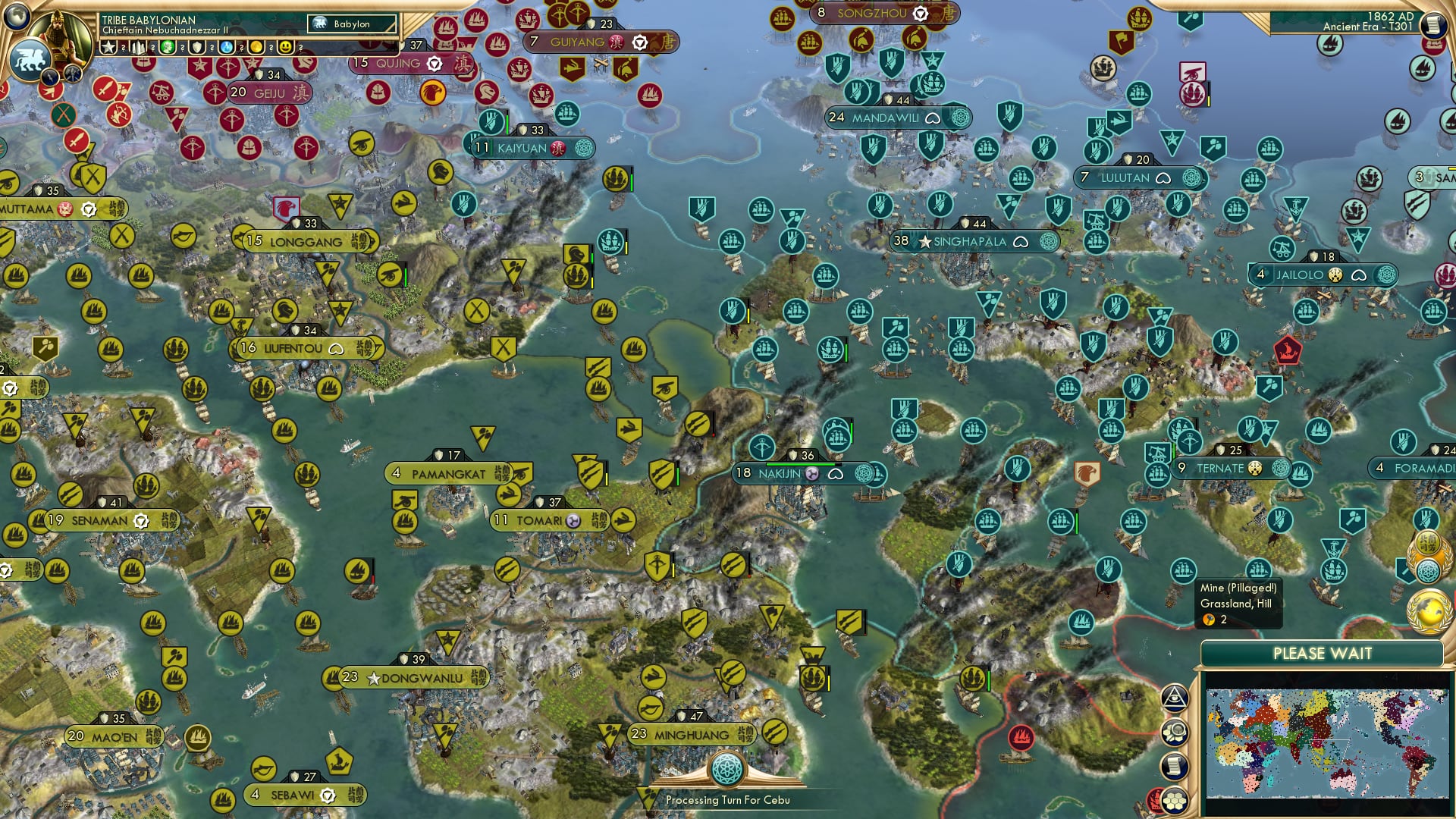 CBR In-Game Screenshot of In the ruins of civilization, what remains?