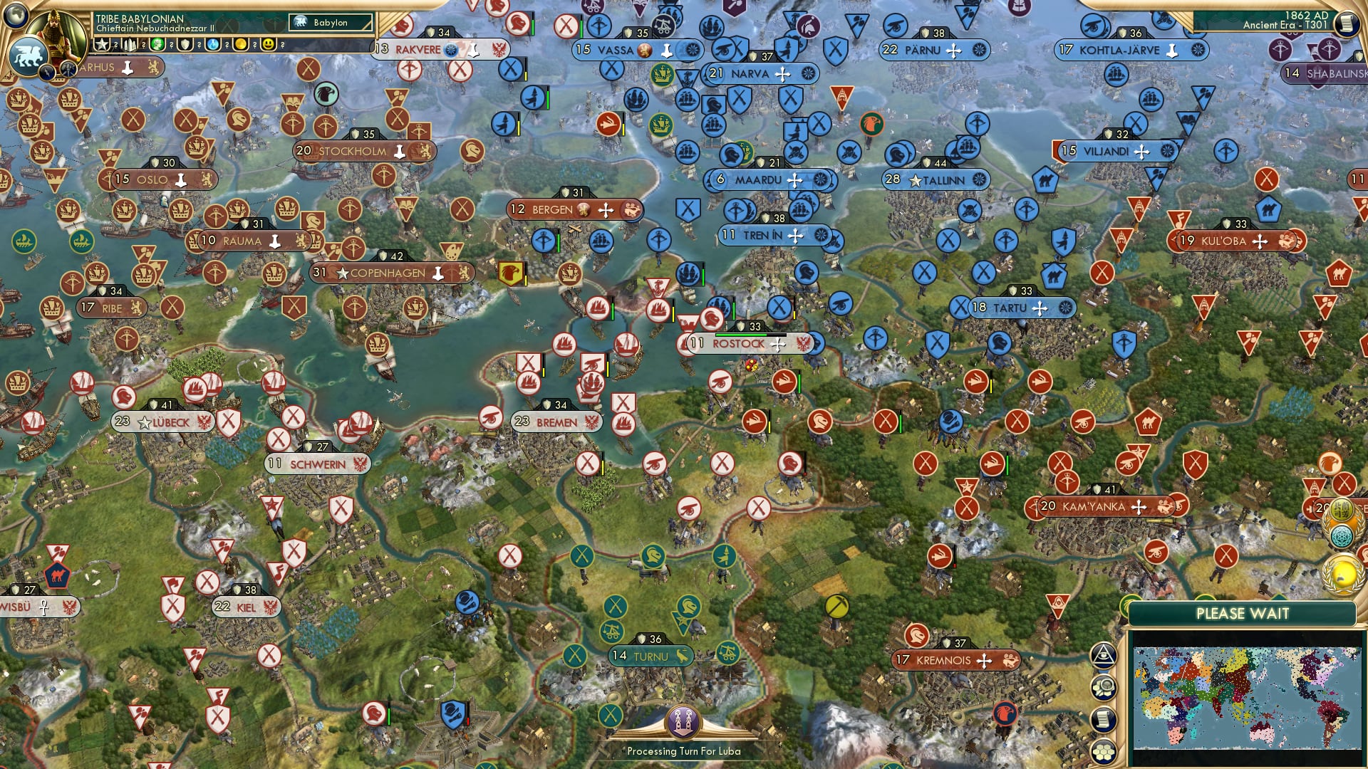 CBR In-Game Screenshot of Ever under attack, writhing in twisting havoc