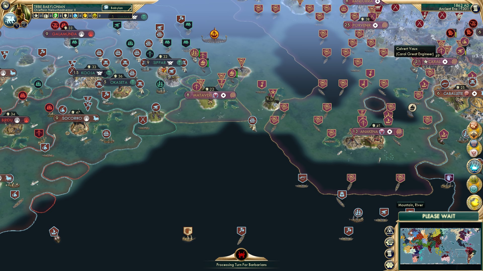 CBR In-Game Screenshot of Endless blue vista