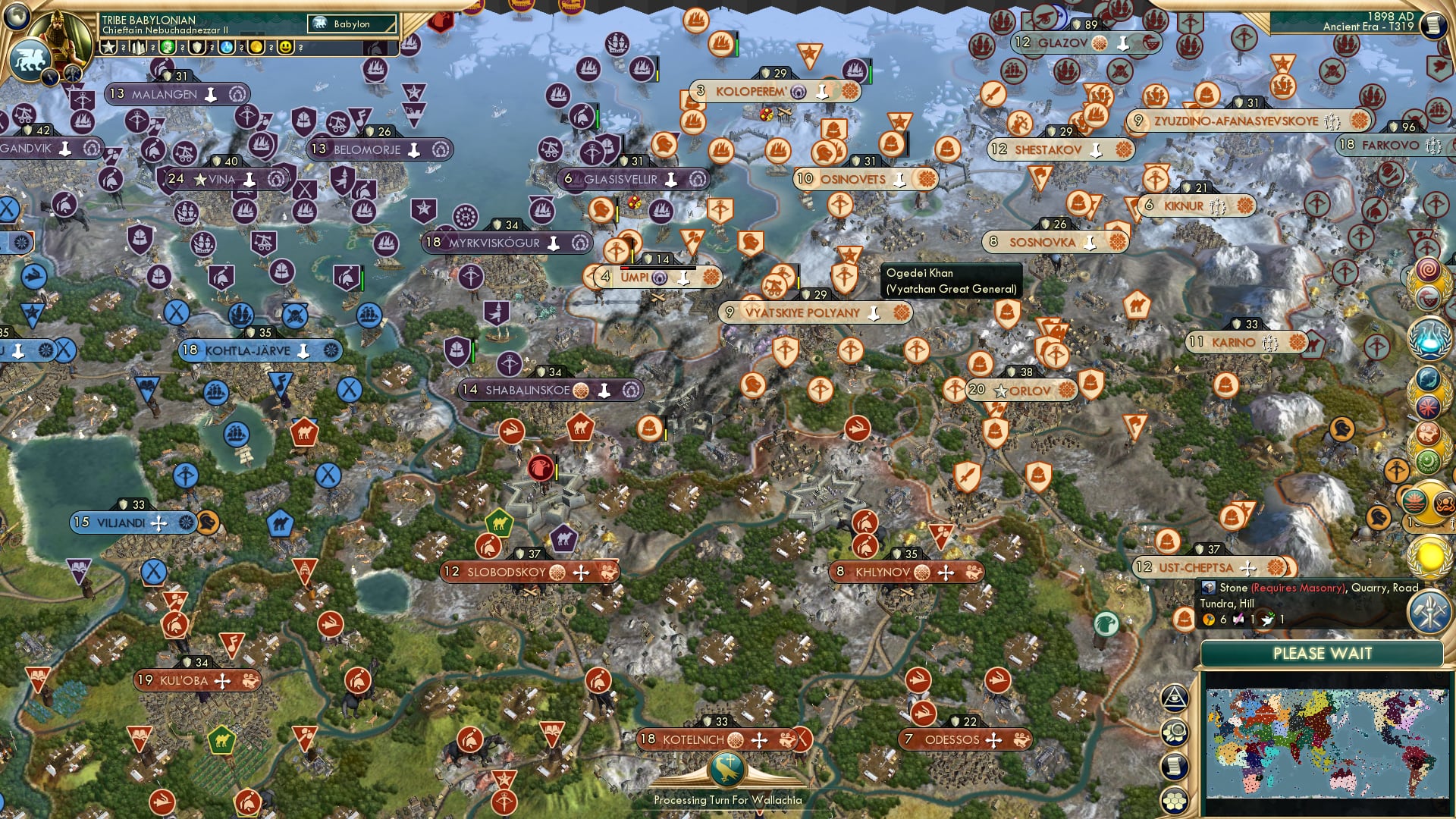 CBR In-Game Screenshot of On the brink of the ultimate north, there are only the dying and dead