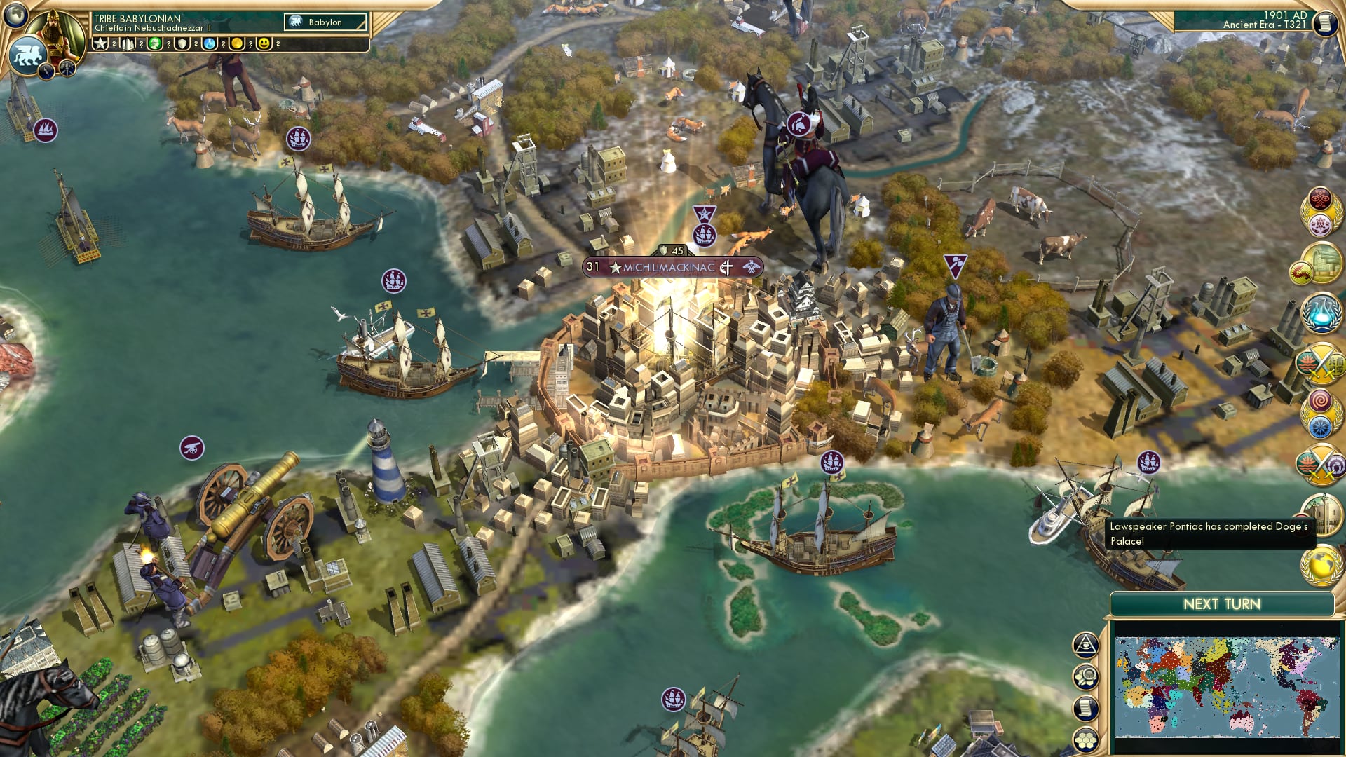 CBR In-Game Screenshot of Gorge on trading