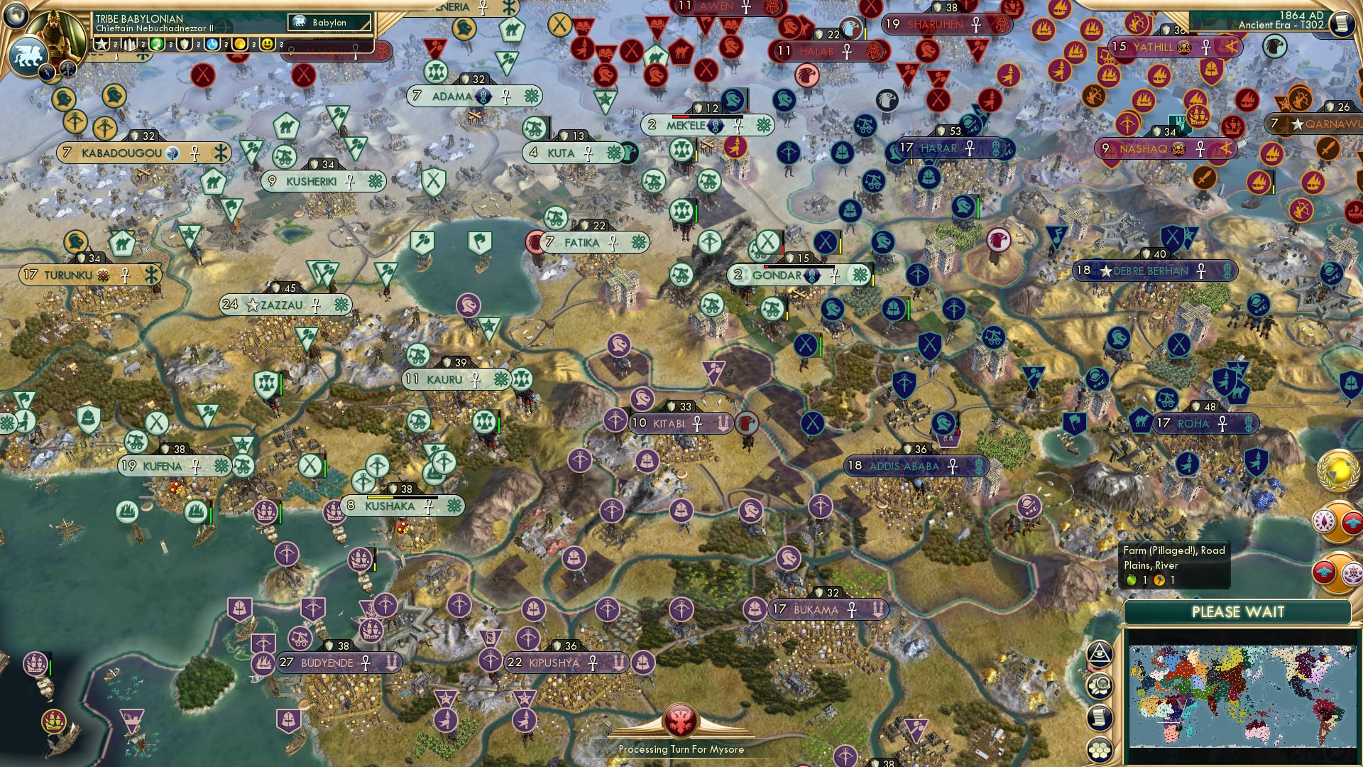 CBR In-Game Screenshot of Never given a hero
