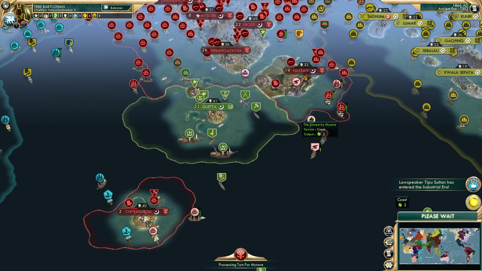 CBR In-Game Screenshot of Endure til the end, the vast winds of war