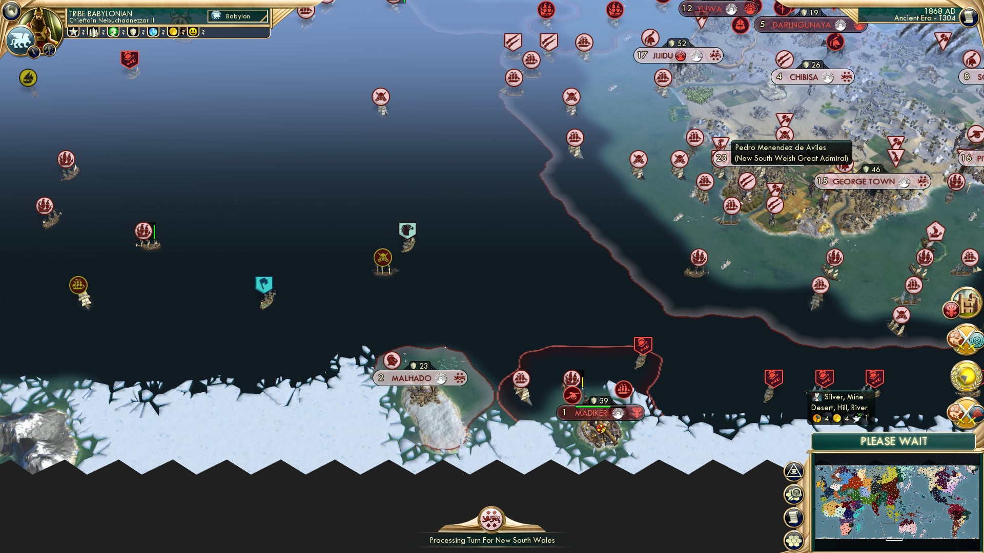 CBR In-Game Screenshot of Empire force, eternal power?