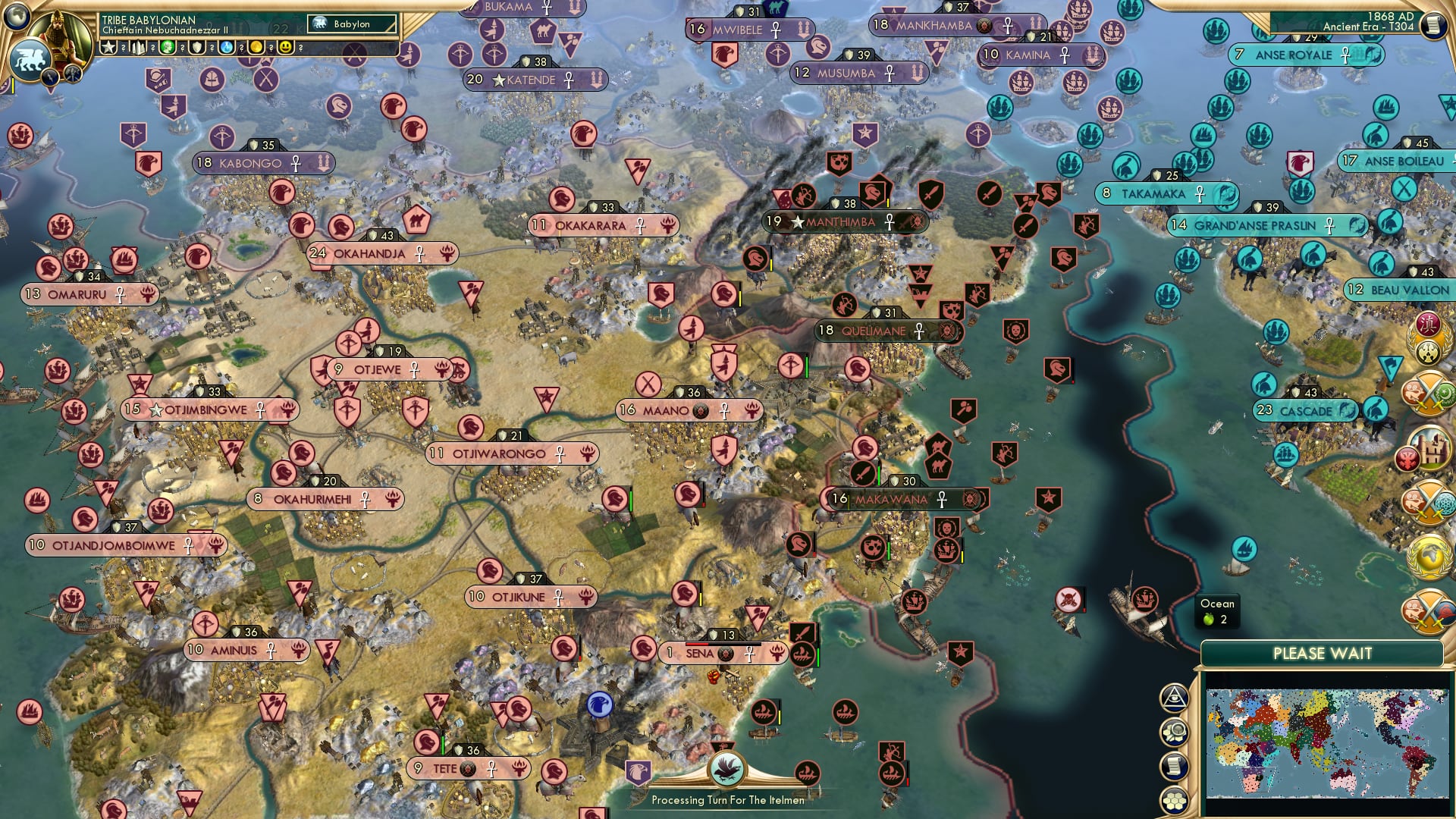 CBR In-Game Screenshot of As the false sun hides behind burning clouds