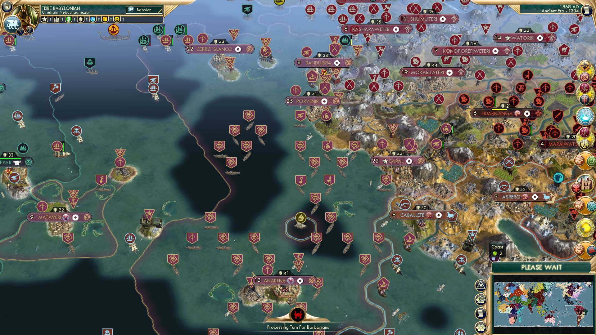 CBR In-Game Screenshot of The wooden archipelago
