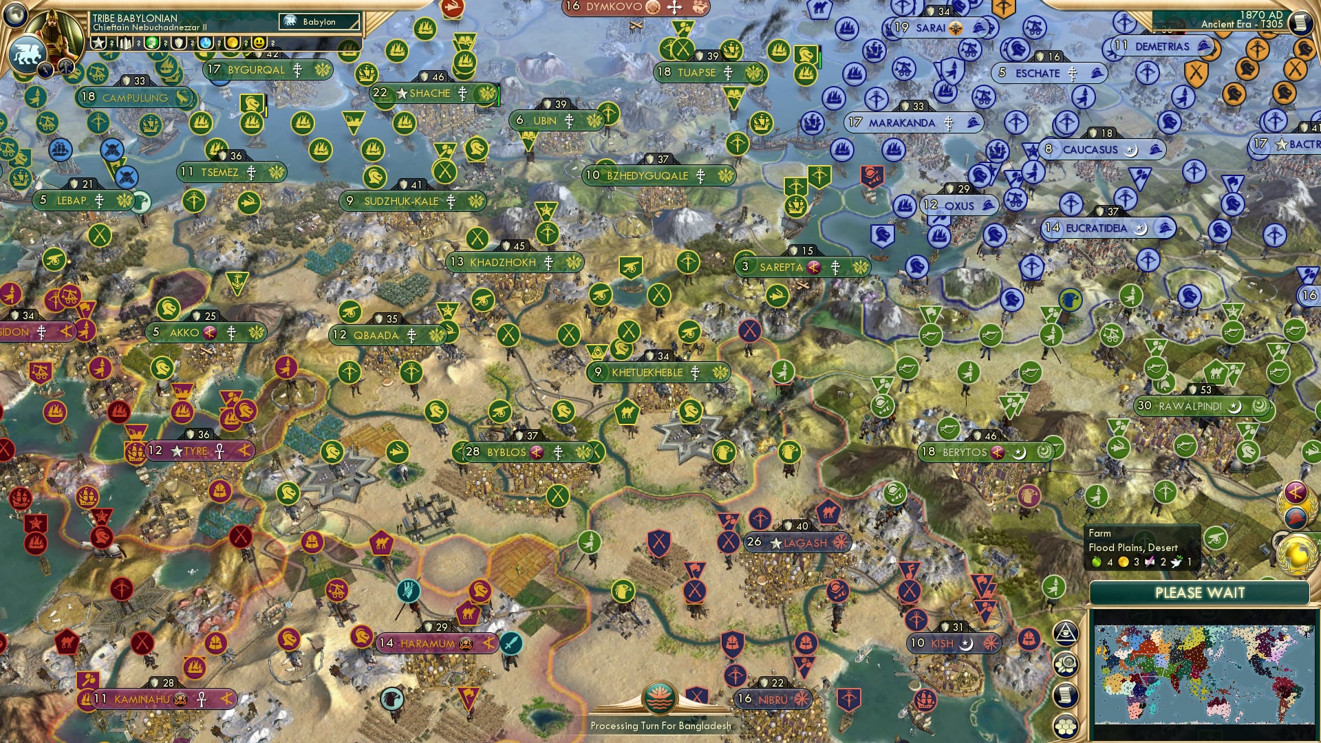 CBR In-Game Screenshot of In the fractured ground of the desert