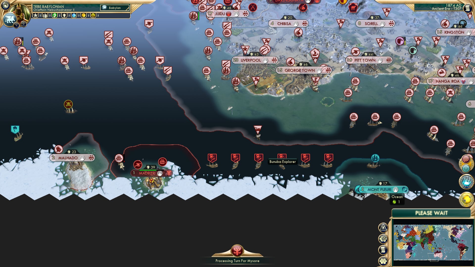 CBR In-Game Screenshot of Needling at the edge