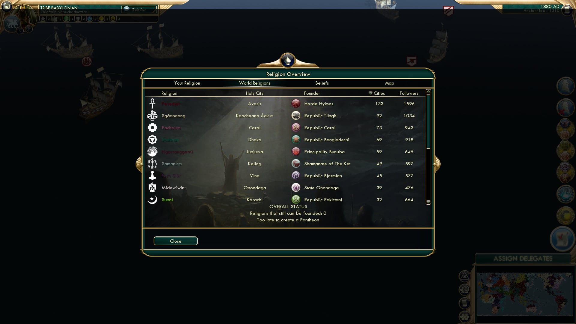 CBR In-Game Screenshot of A holy land in which to live