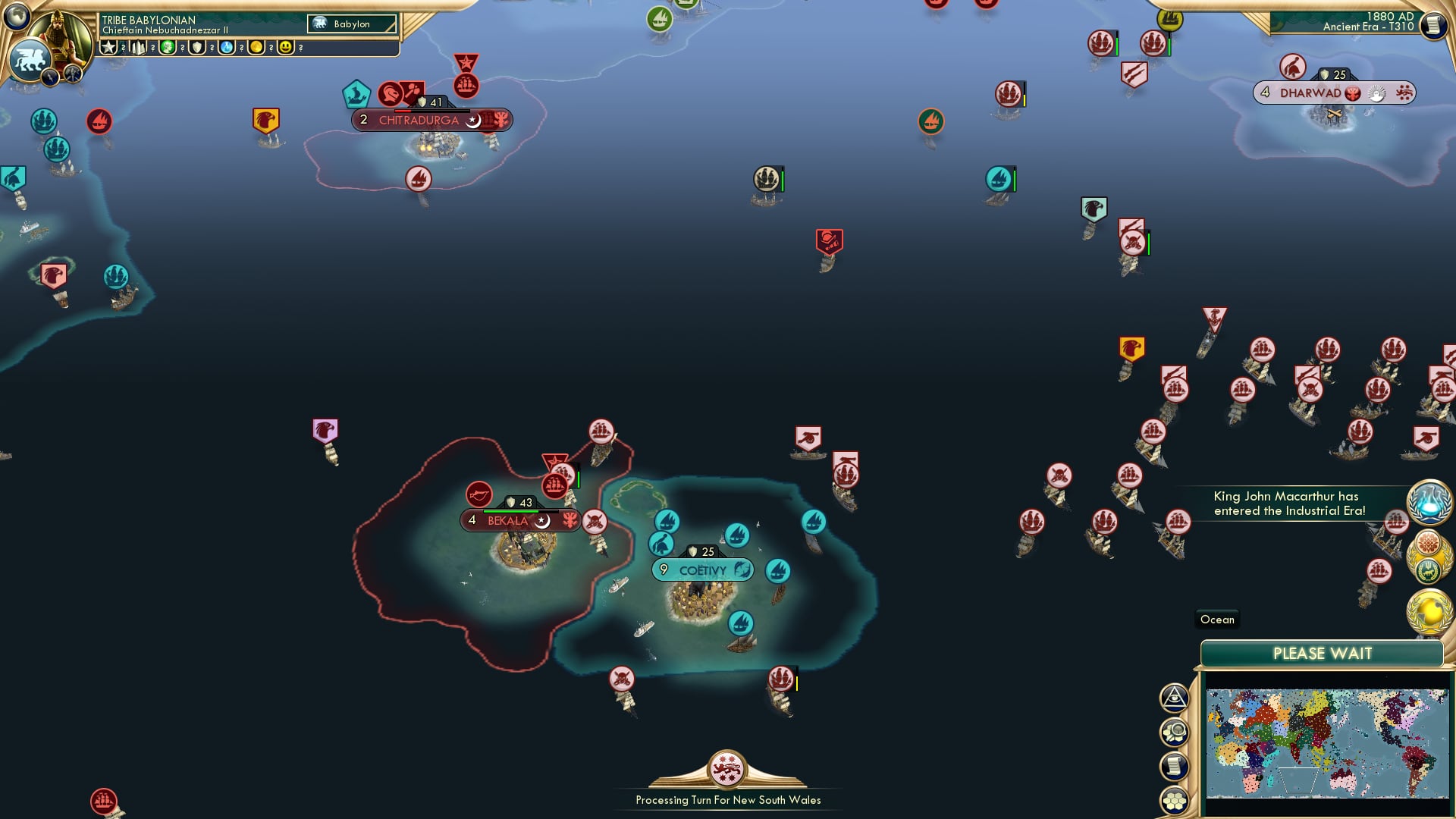 CBR In-Game Screenshot of Something like a conquering wave