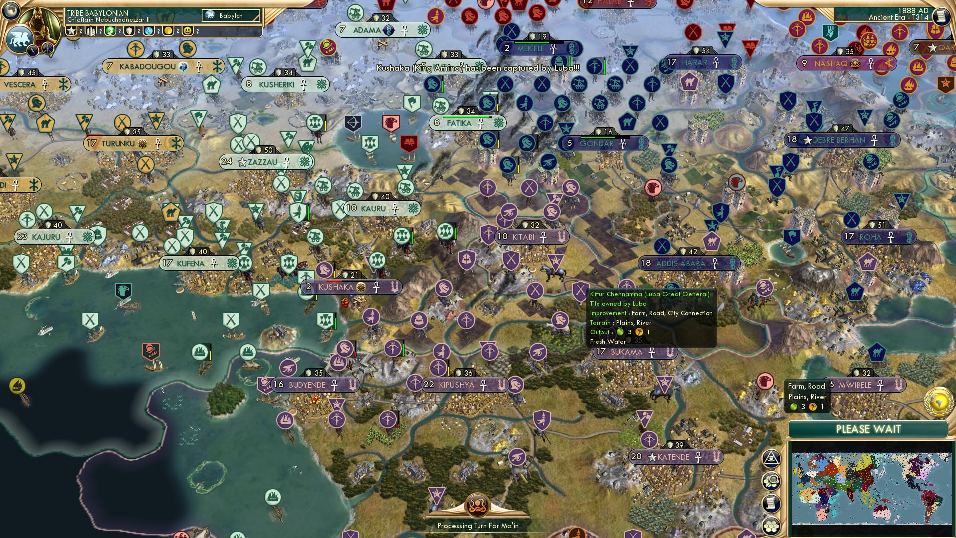CBR In-Game Screenshot of Relentless guard