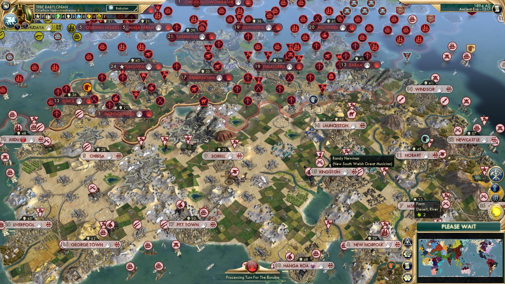 CBR In-Game Screenshot of Enter the widest stadium