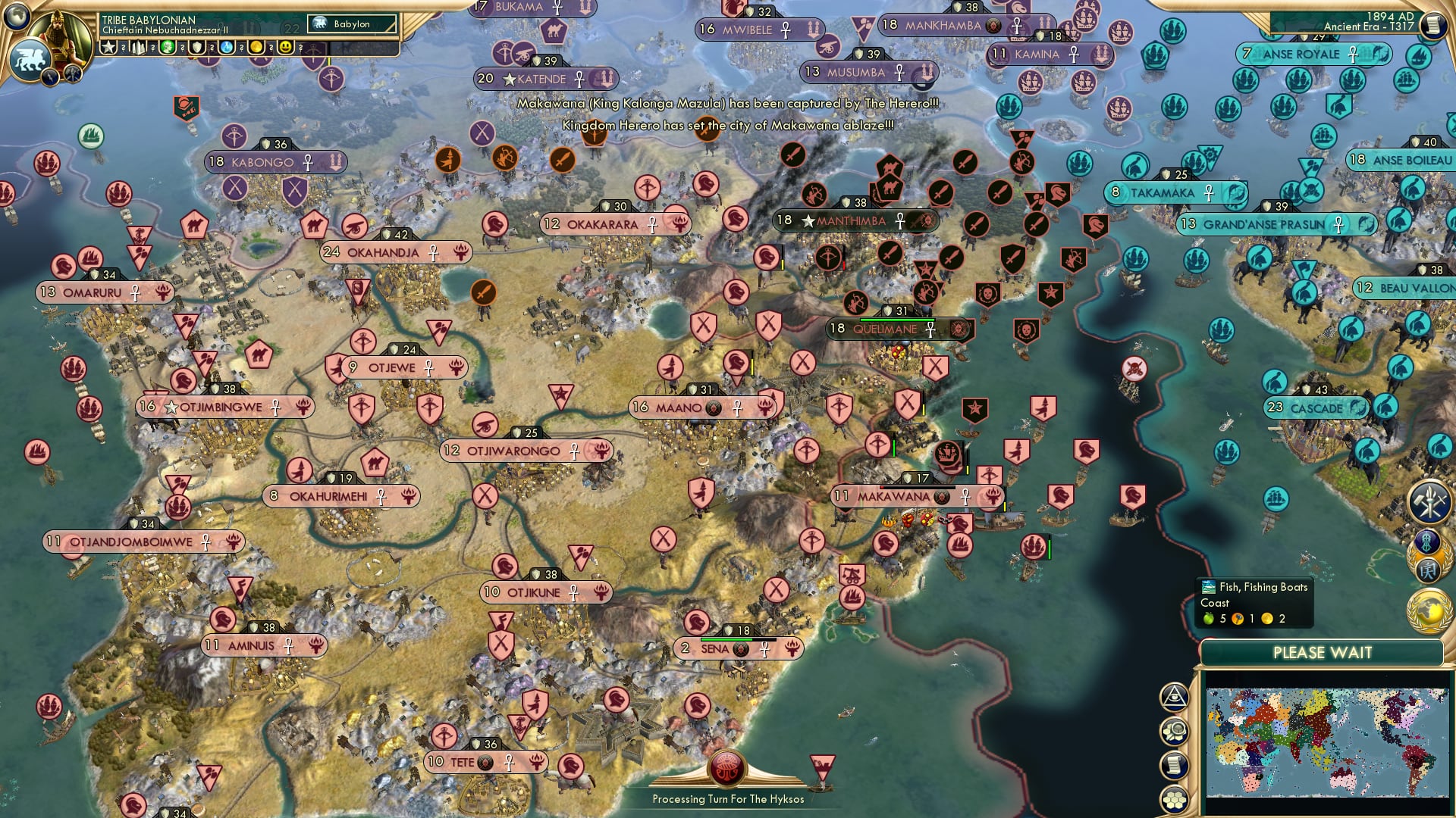 CBR In-Game Screenshot of Blazing finale