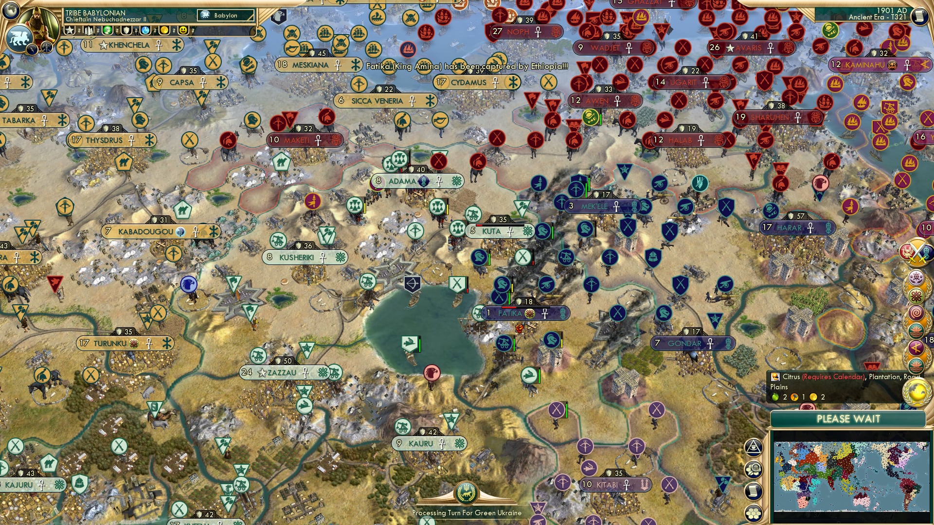 CBR In-Game Screenshot of Tug of War