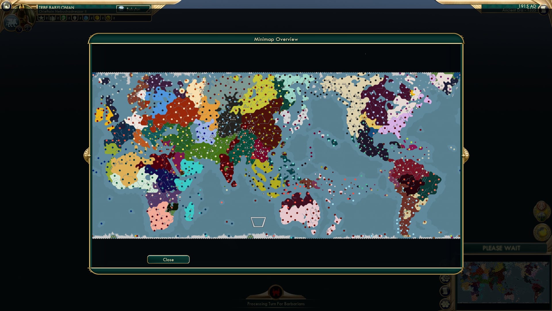 CBR In-Game Screenshot of This Map Shall be pure and clear again someday…