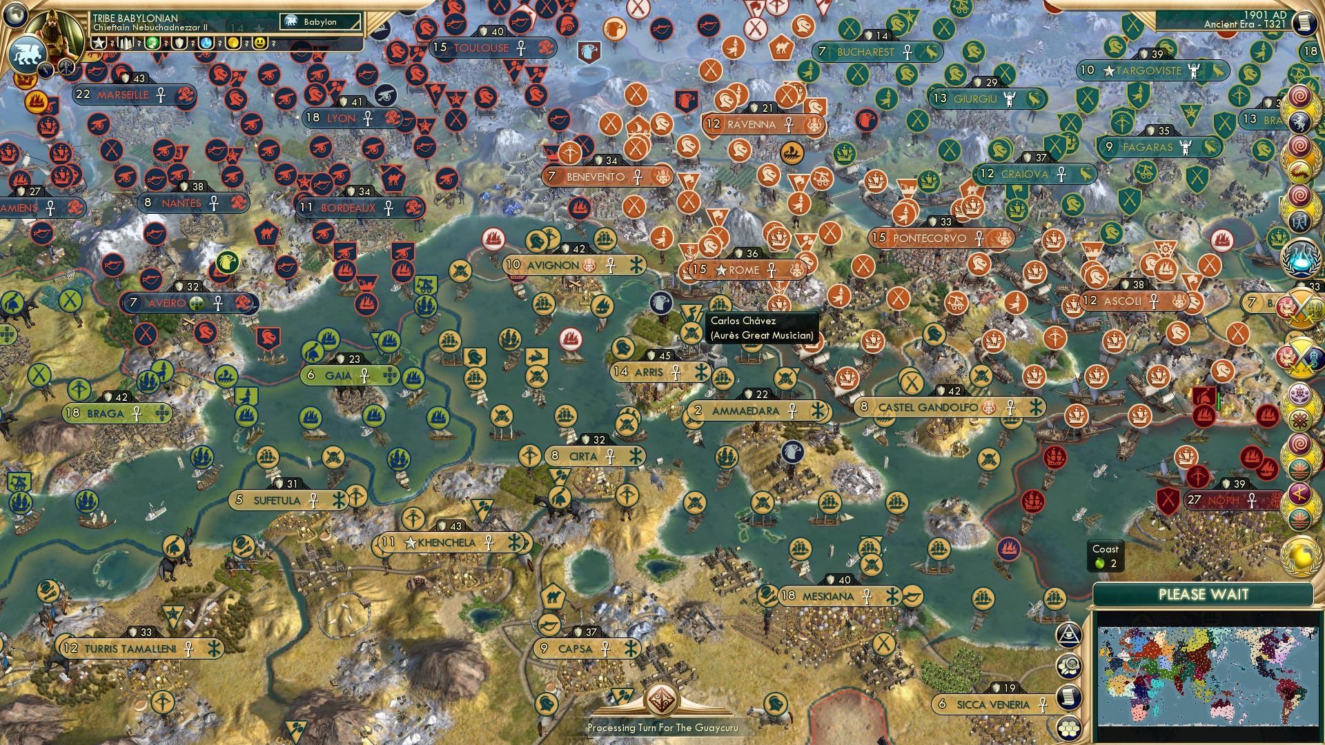 CBR In-Game Screenshot of Musical Synchronicity