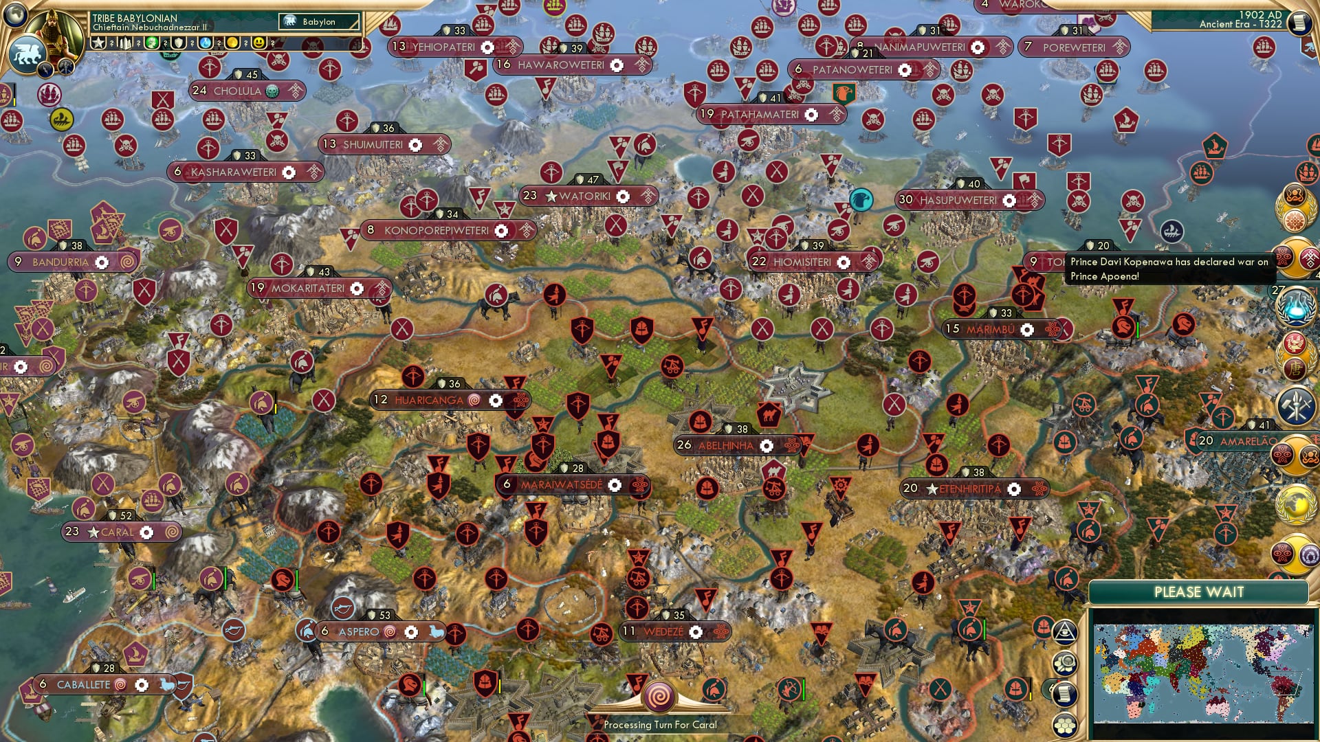 CBR In-Game Screenshot of The Amazons Famous Flat Fields