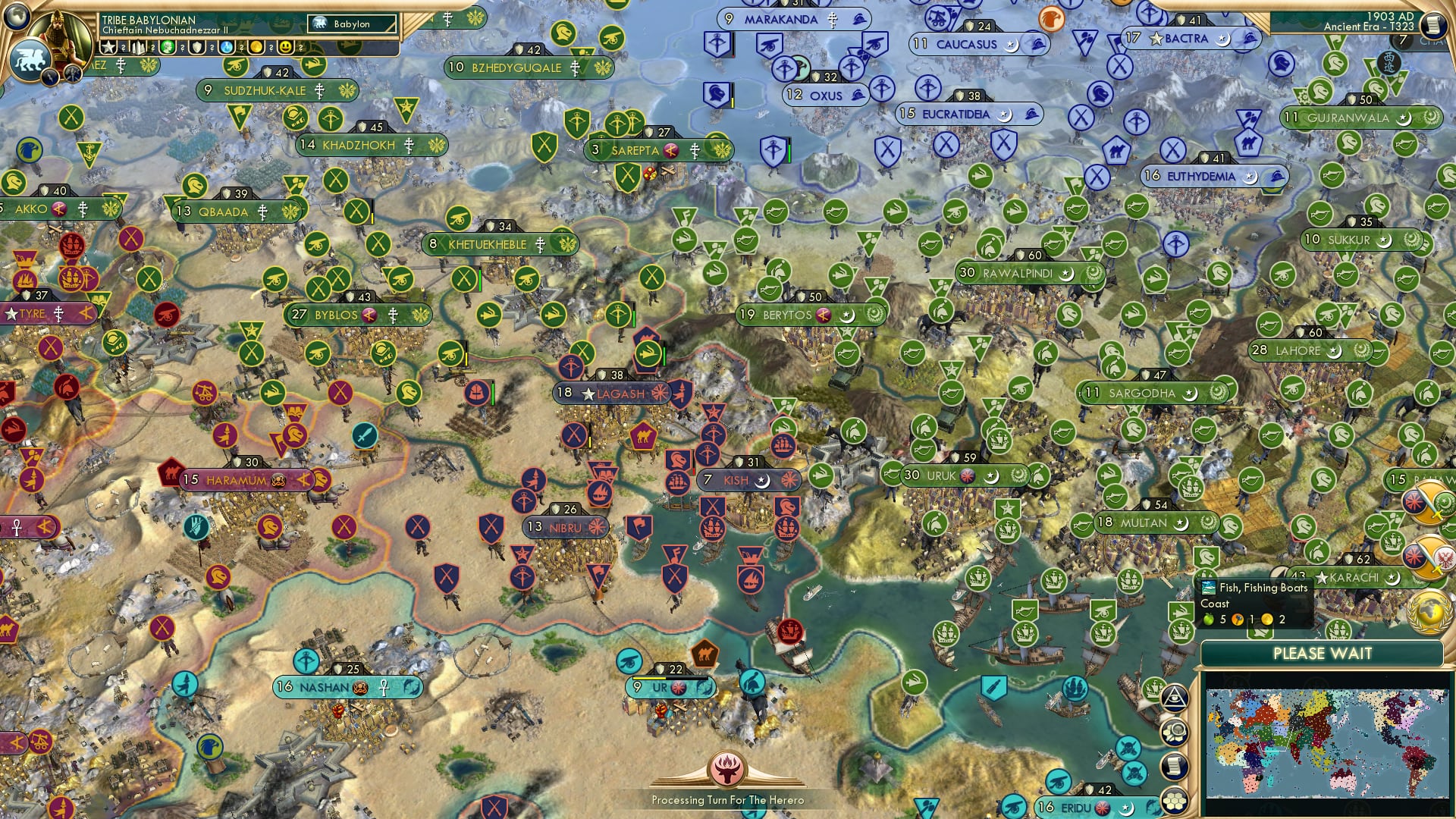 CBR In-Game Screenshot of What’s Sumerian for ‘gulp’?