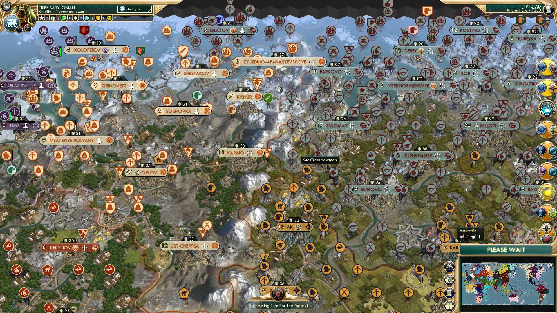 CBR In-Game Screenshot of Ah, the obvious Triumvarate