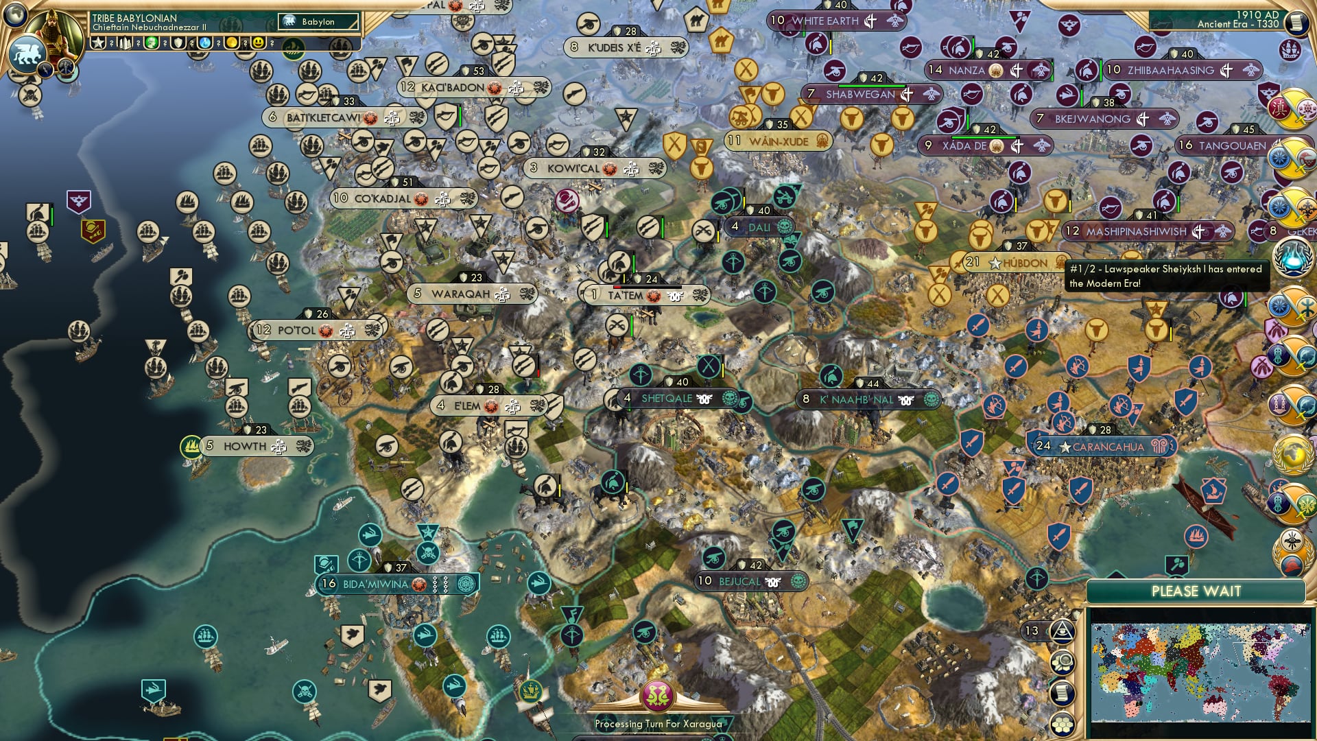 CBR In-Game Screenshot of The White Heat of Technology
