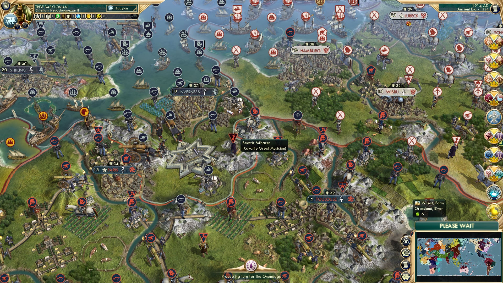 CBR In-Game Screenshot of Not a culotte in sight!