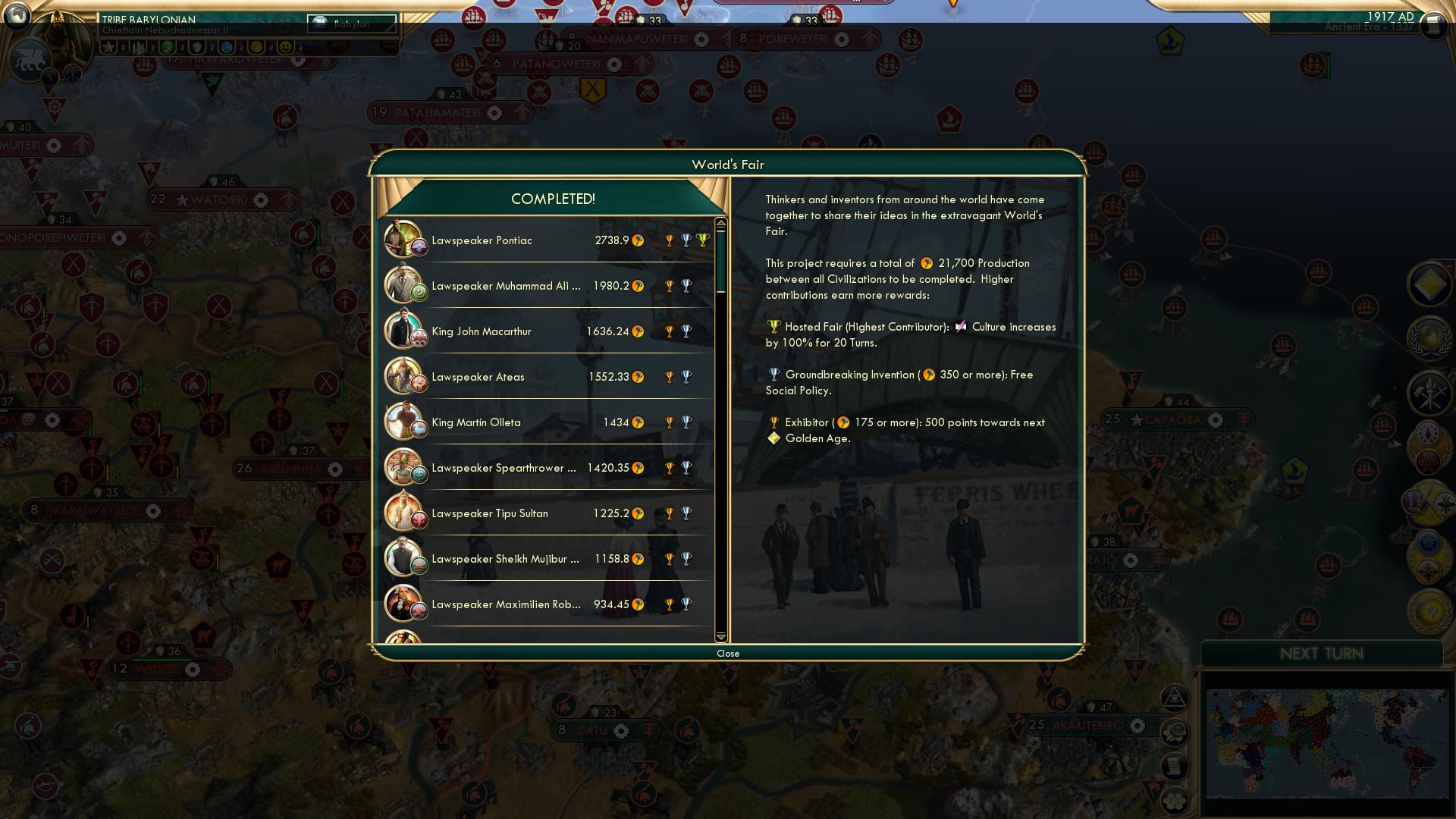 CBR In-Game Screenshot of All the World is Watching