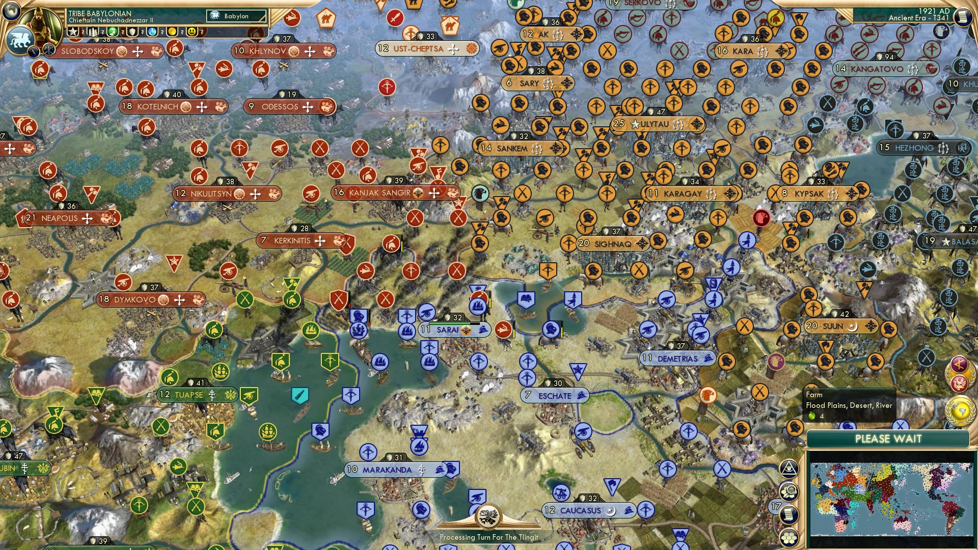 CBR In-Game Screenshot of Does the Caspian Count as a Warm Water Port?