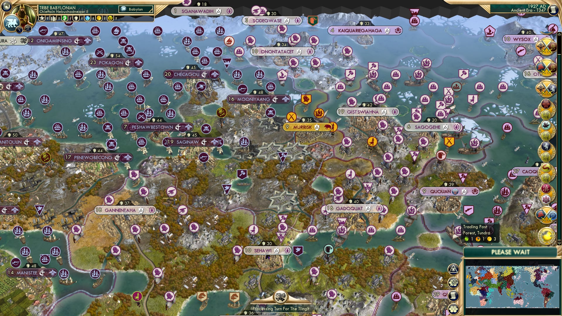 CBR In-Game Screenshot of The Empty North