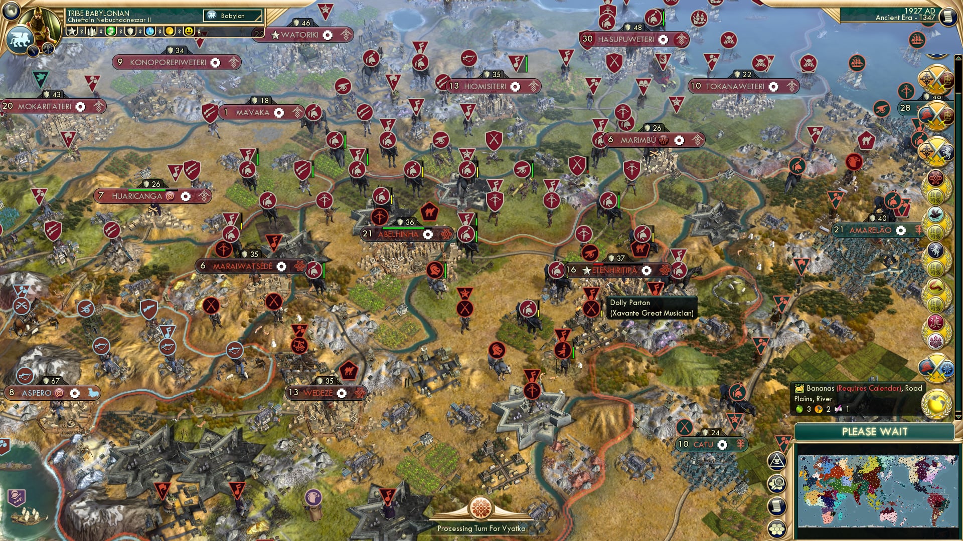 CBR In-Game Screenshot of Queen of Country