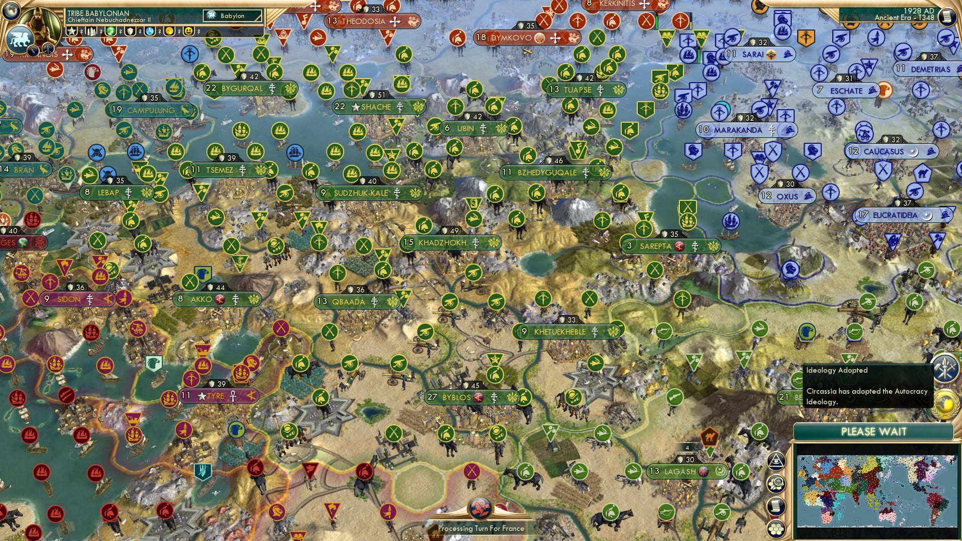 CBR In-Game Screenshot of Mentality