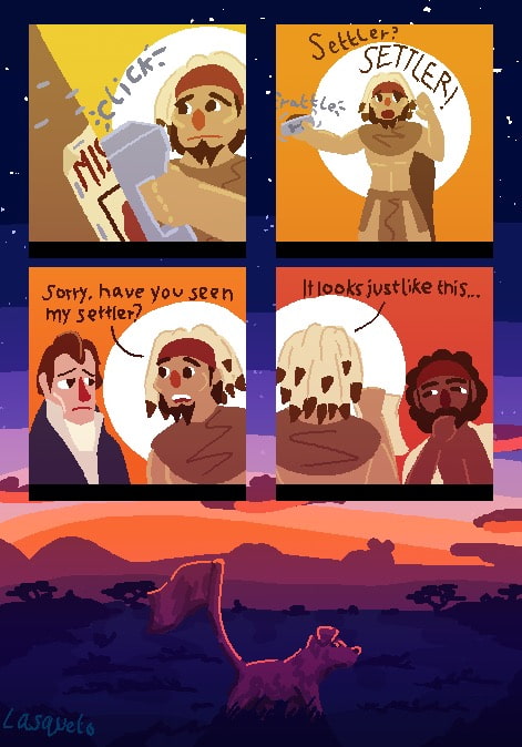 CBR In-Game Screenshot of Setters Make For The Best Settlers