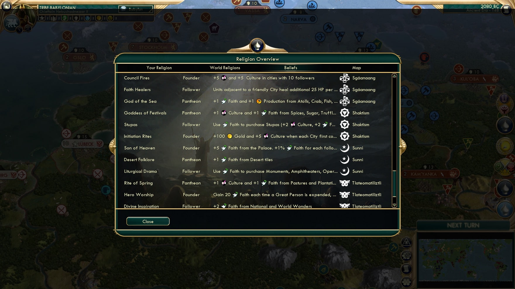 CBR In-Game Screenshot of Stupa, Not Stupid