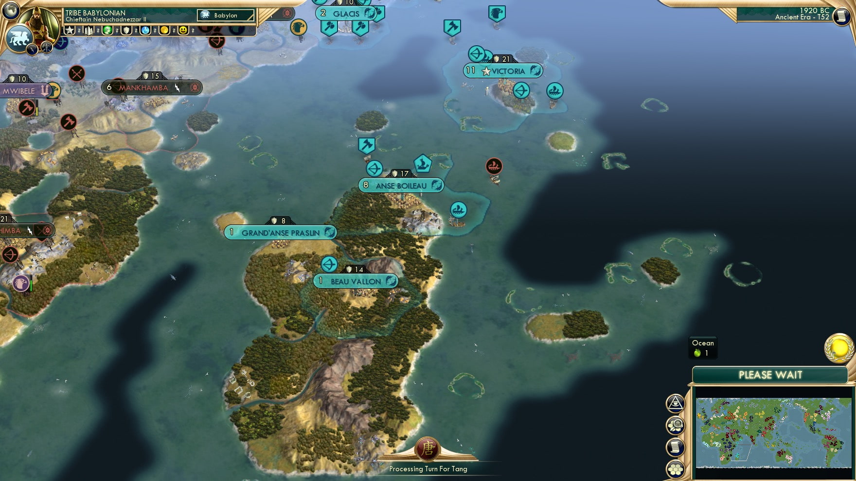 CBR In-Game Screenshot of The Sea Is Blue, Why Not Paint The Land Blue Too?