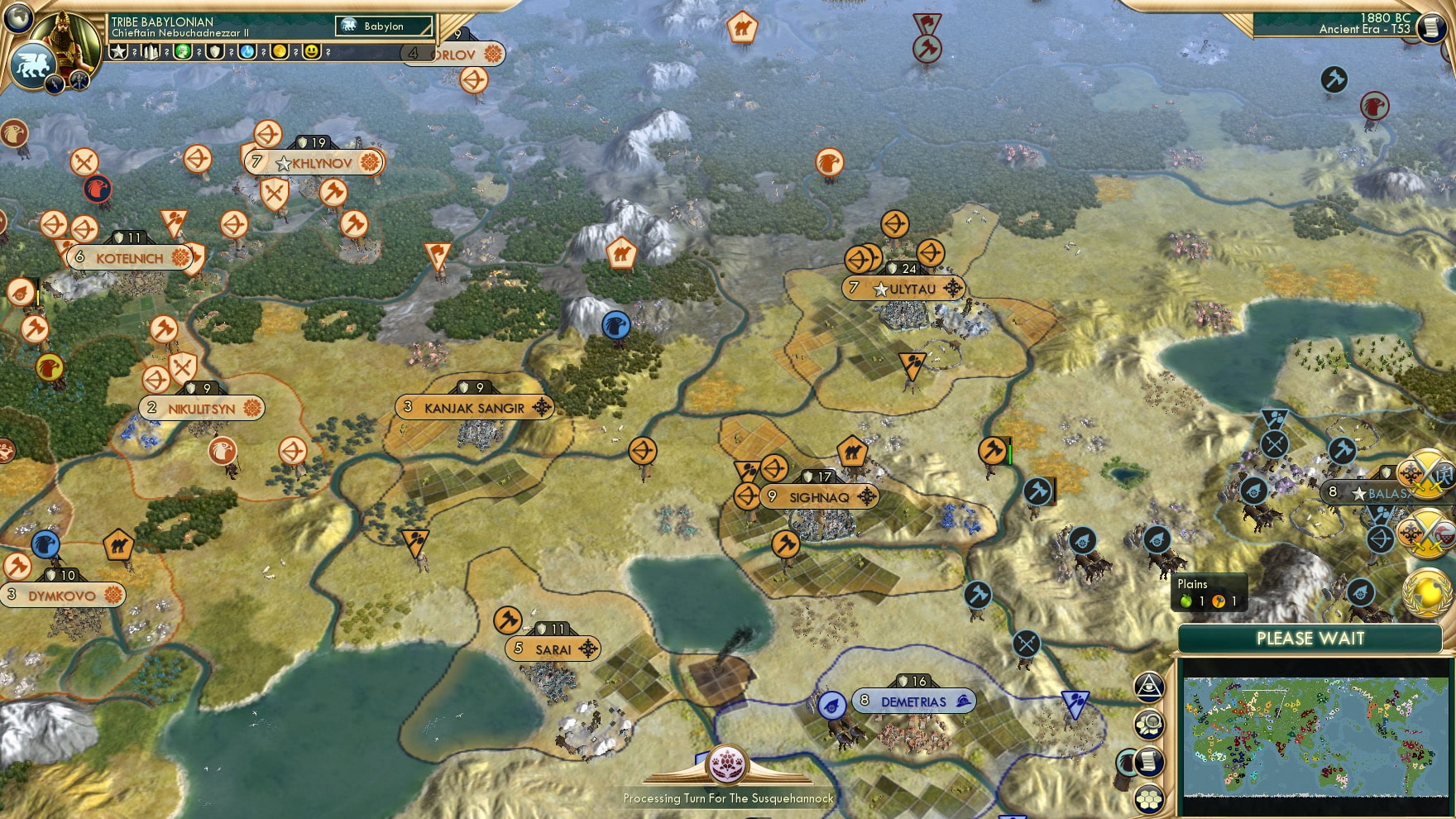 CBR In-Game Screenshot of Speaking of Qara-Khitai Relations…