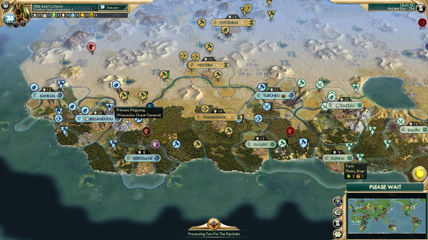 CBR In-Game Screenshot of Army Of A Lady