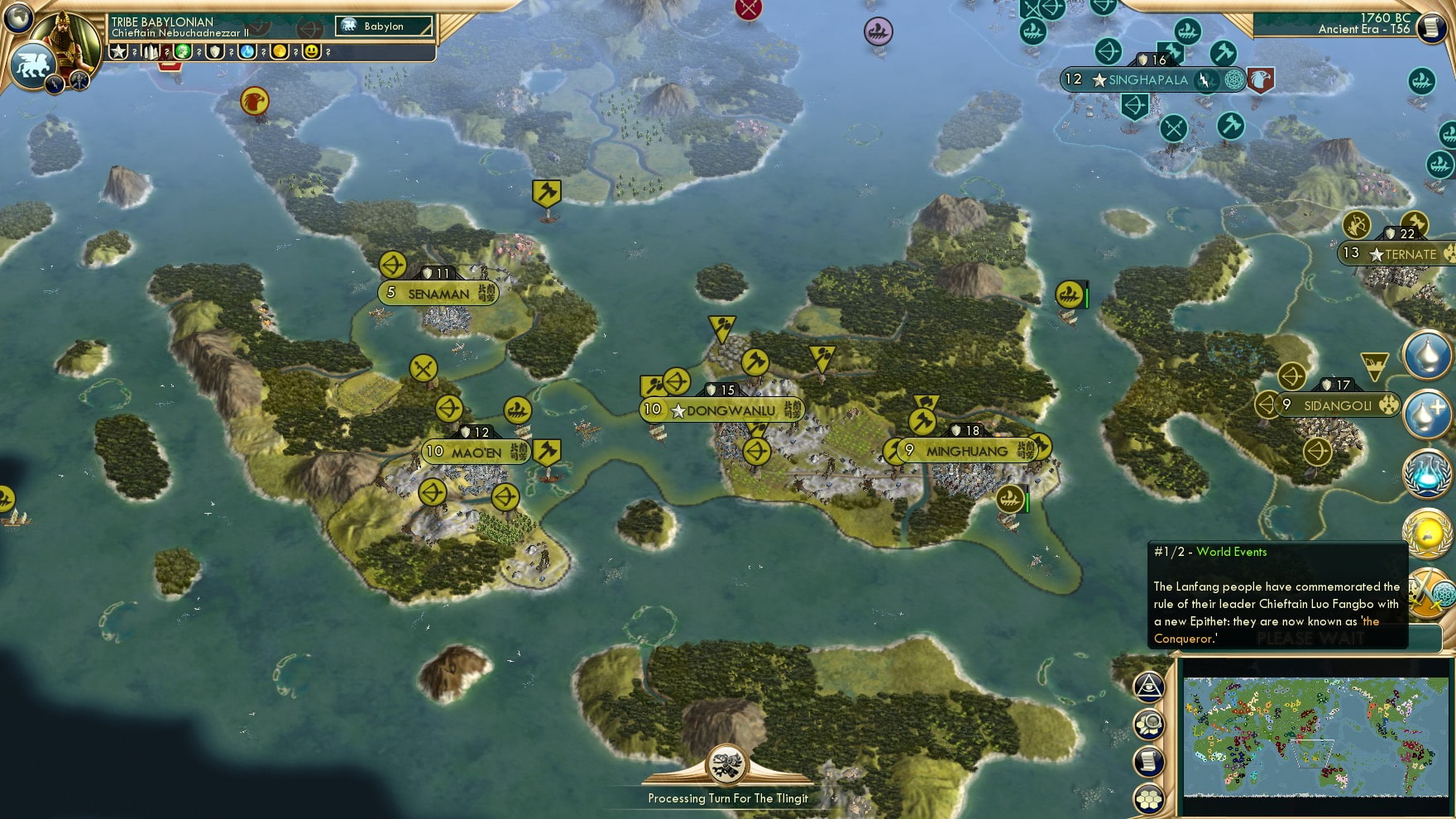 CBR In-Game Screenshot of But He Hasn’t Conquered Anything Yet…