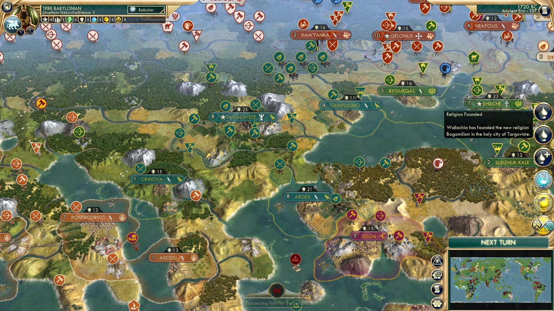 CBR In-Game Screenshot of What? Satanism Isn’t Available?