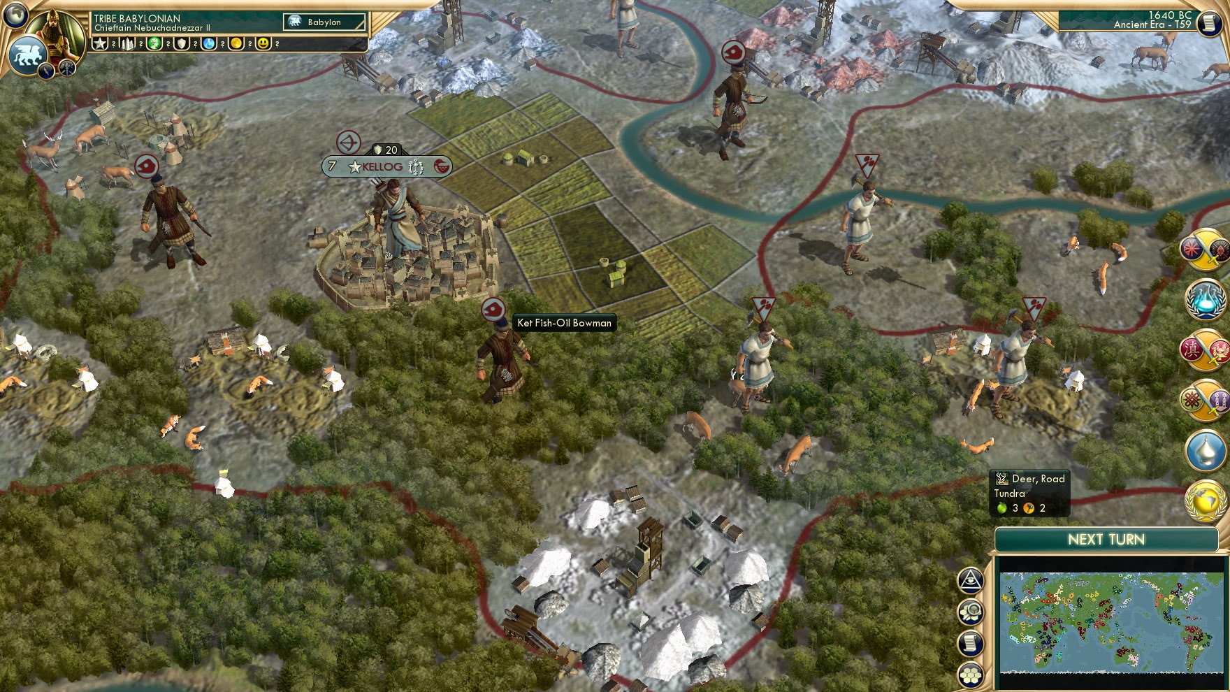 CBR In-Game Screenshot of Top Tier Unit Flag