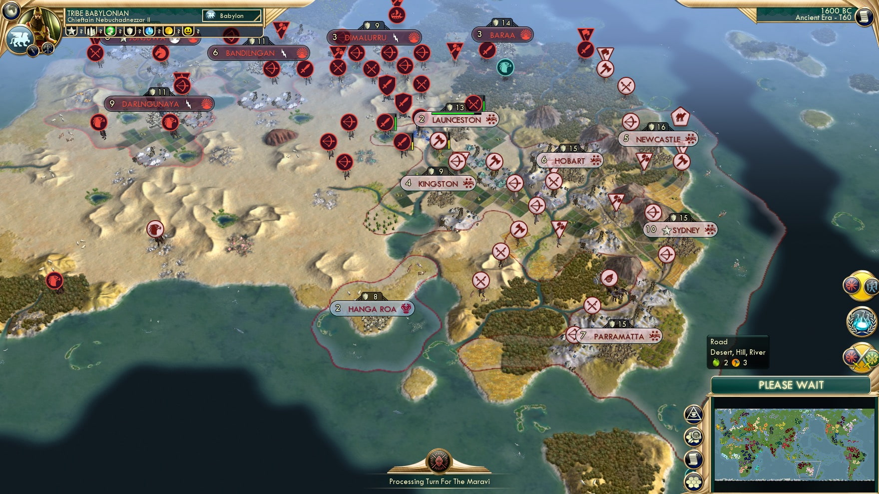 CBR In-Game Screenshot of Hanga in there