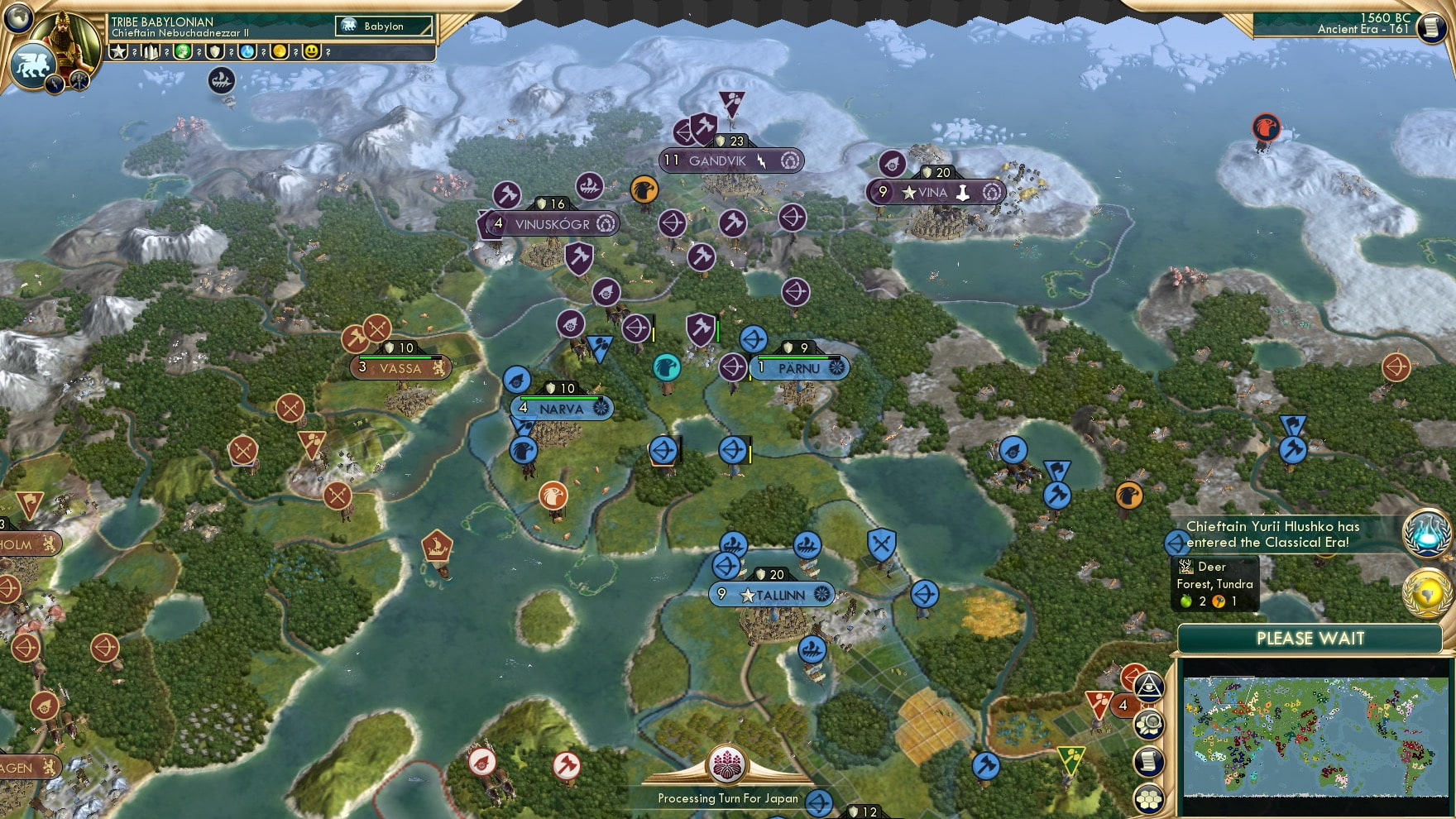 CBR In-Game Screenshot of All quiet on the Northern front