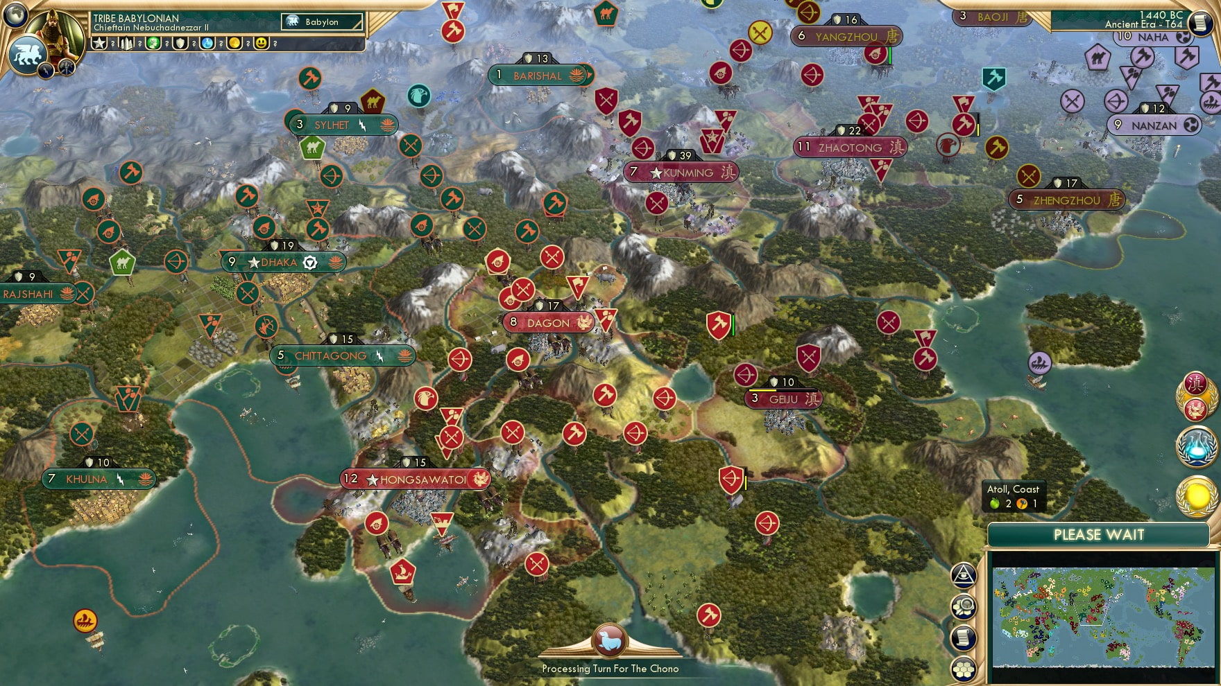 CBR In-Game Screenshot of Fumble of the week contestant nominated